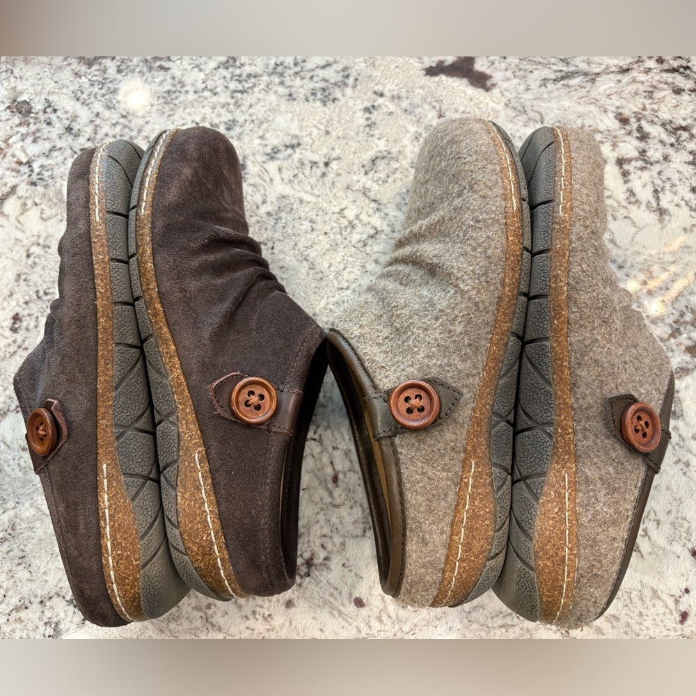 2 Pairs Earth Shoes size 8 Very Good Condition - Picture 6 of 13